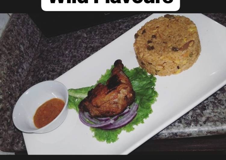 Peri sauce fried rice