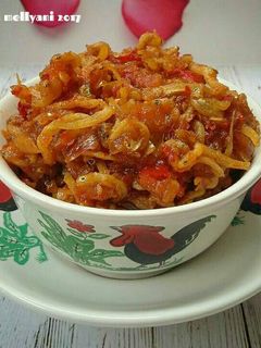 Foto resep Sambal bawang teri medan