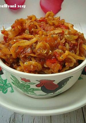 Foto resep Sambal bawang teri medan