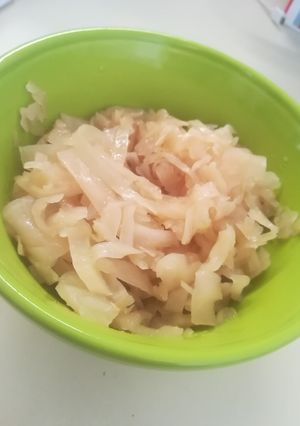 Párolt káposzta recept fotója