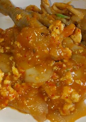 Foto resep Seblak Hot (kerupuk ceker dan telur)