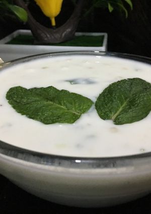 A picture of Dahi ka Raita | Broast Raita.