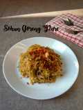 Stir Fried Bitter Gourd with Glass Noodles/Sohun Goreng Pare