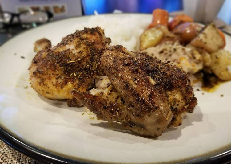 Step-by-Step Guide to Make Favorite Seasoned Roast Chicken