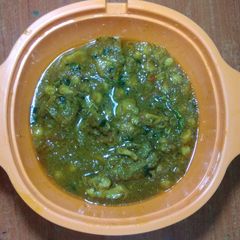 A picture of Amritsari Chhole Chicken.