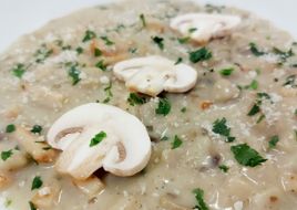 Risotto de Crozets aux Champignons