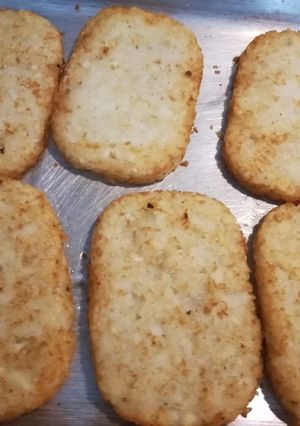 Una foto de Tortitas de patatas horneadas