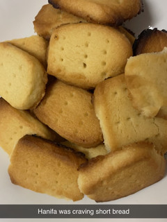 A picture of All butter cookies.
