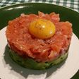Tartar de salmón