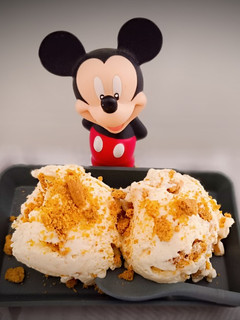 Una foto de Helado cheesecake