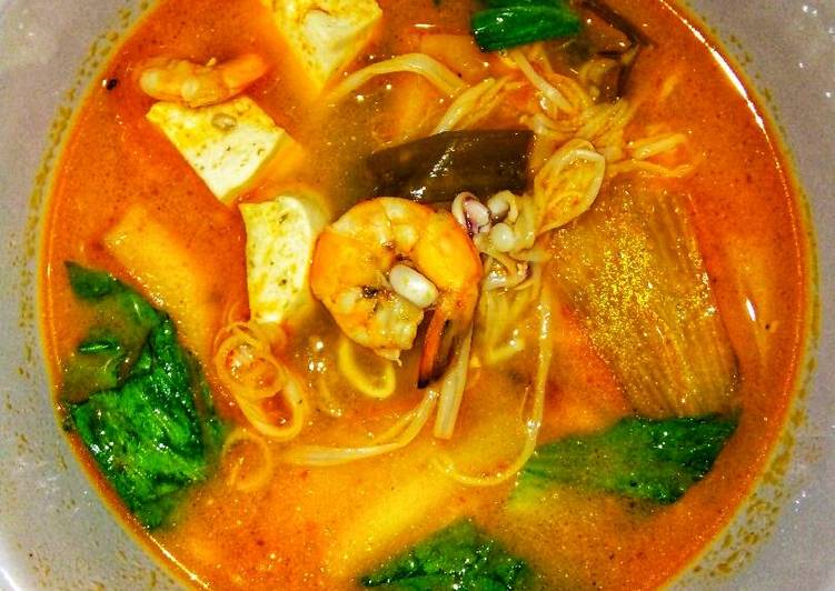 Resep Tom Yam Seafood, Lezat Sekali