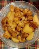 Thịt bắp heo kho củ cải