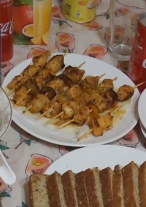 A picture of Tandoori boti.