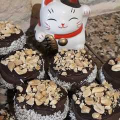 Una foto de Alfajores de Chocolate Deliciosos y Saludables!!!