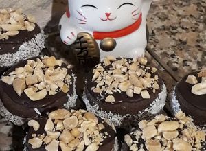 Una foto de Alfajores de Chocolate Deliciosos y Saludables!!!