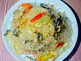 Bihun jamur goreng tanpa kecap