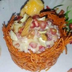 A picture of Vermicelli Shrikhand.