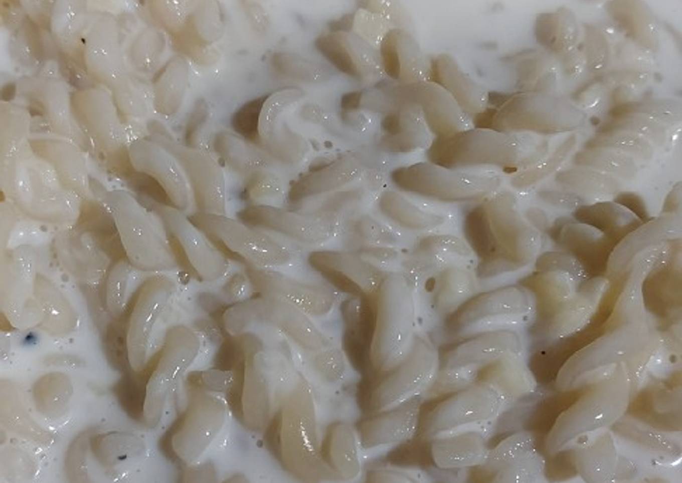 Recipe of Speedy White sauce spiral pasta