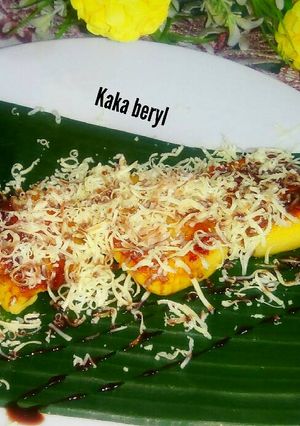 Foto resep Tape panggang keju susu coklat