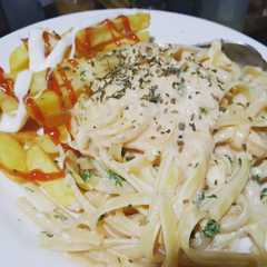 รูปของ Pasta carbonara