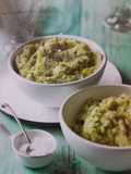 Baby Marrow and Cauli Mash