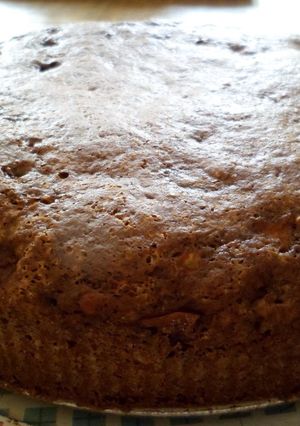 Una foto de Budín de frutas frescas fácil