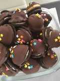 Conitos de oreo rellenos de chocotorta