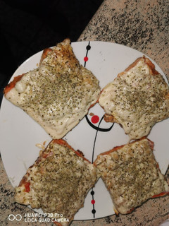 Una foto de Pizzas de pan de molde