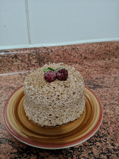 Una foto de Mug cake de nuez (Grez)