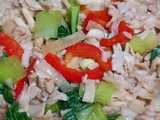 Tumis jamur pokcoy