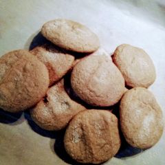 A picture of Hot cocoa cookies.