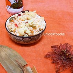 A picture of Veg pulao.