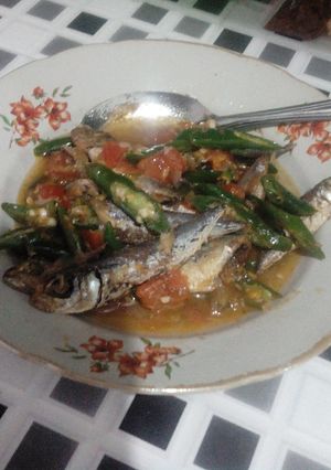 Foto resep Ikan Asin Cabe Ijo