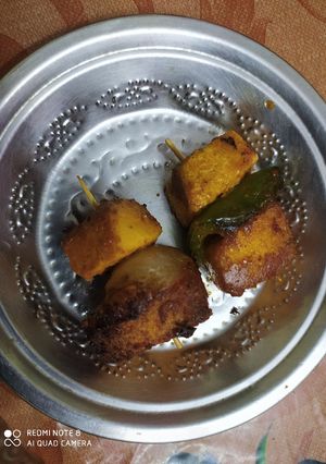 A picture of Paneer tikka.