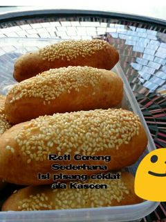 Foto resep Roti Goreng Isi Pisang Coklat
