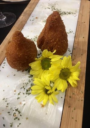 Una foto de Coixinhas de frango al estilo secreto