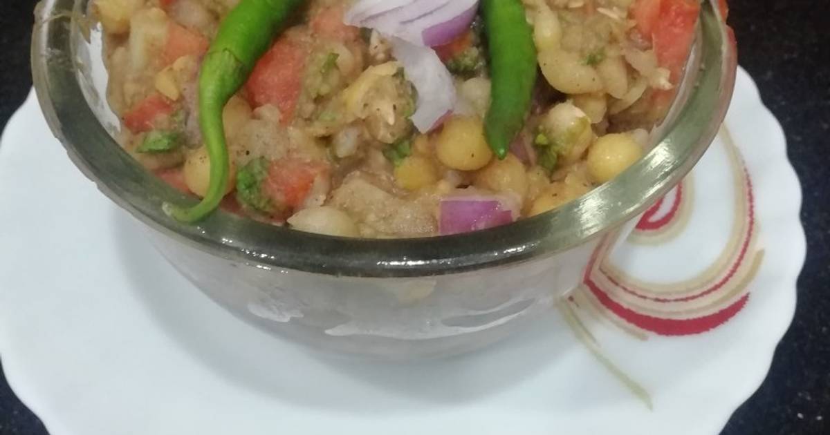 Spicy & Tangy Green Peas Chaat Recipe by Aruna Thapar Cookpad