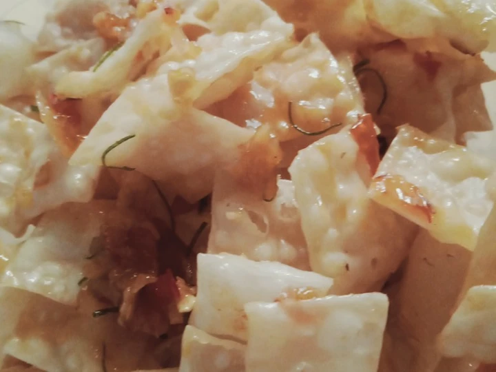 Cara Mudah Menyiapkan Resep  101.22 Pangsit goreng pedas manis yang Enak Banget, Menggugah Selera