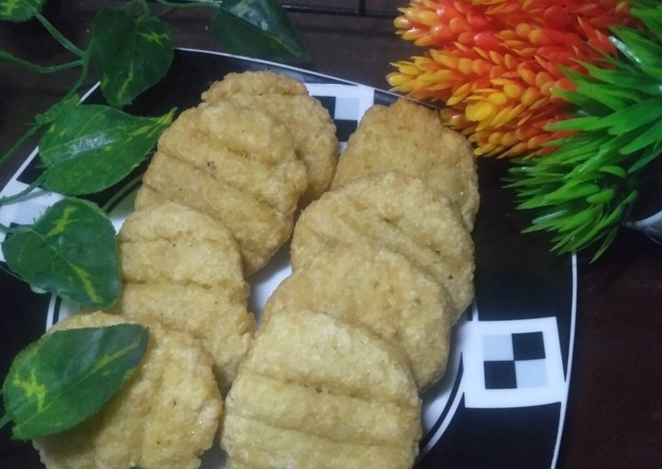 Cireng nasi telur