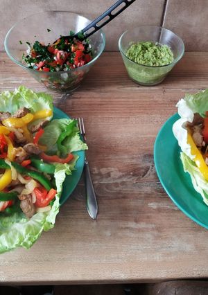 Zdjęcie przepisu Fajitas w stylu keto.