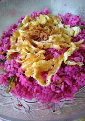 Foto resep Nasi Goreng Buah Naga
