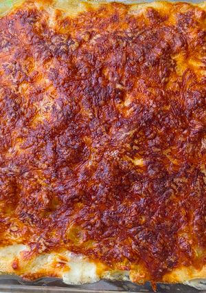 Cukkinis-szűzérmés rakottas tészta recept fotója