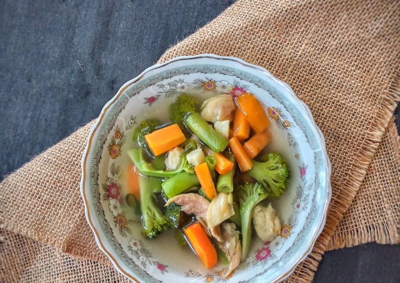 Sop Urat Sapi pakai resep Pak Min Klaten