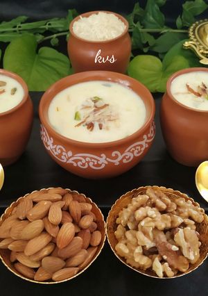 A picture of Rice Kheer.