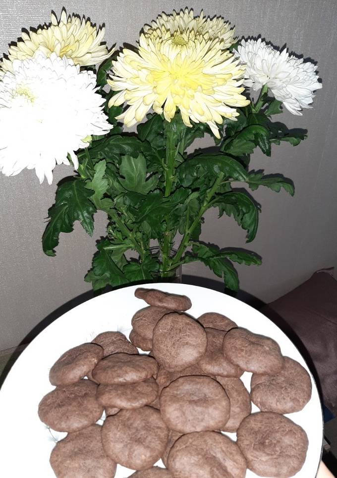 Мягкое шоколадное печенье