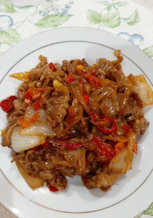 Foto resep Beef slice pedas