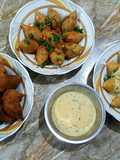 Fried Kibbeh and Boiled Kibbeh