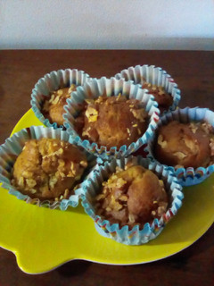 Una foto de Muffins de banana 🍌en airfryer 🔁