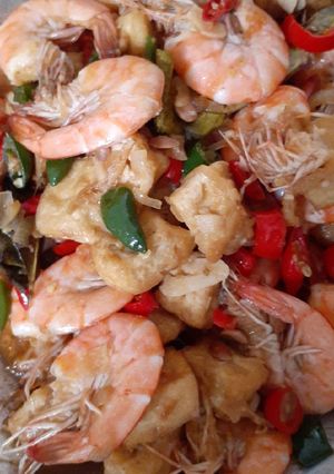 Foto resep Udang Tahu Tauco