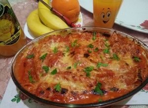 صورة لوصفة كانيلوني 🍽 بالجبن😍 على طريقتي 😋